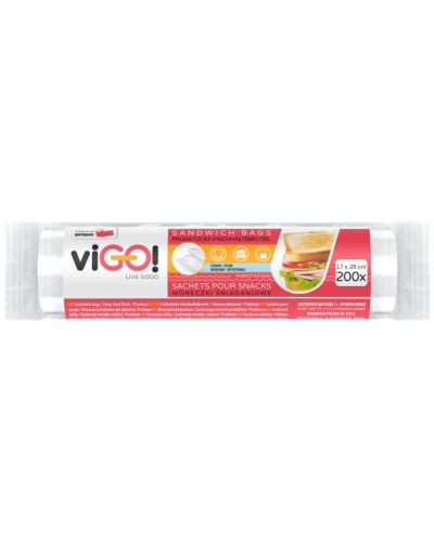 Пликове за сандвичи viGО! - Standard, 17 x 28 cm, 200 броя - 1