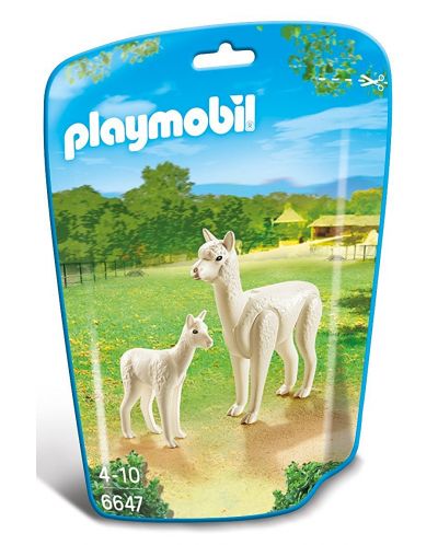 Фигурки Playmobil – Лама с малко - 1