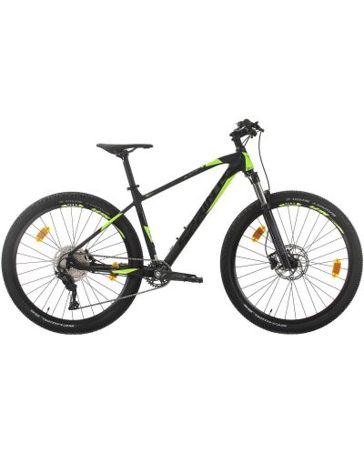 Планински велосипед със скорости SPRINT - Apolon Pro, 27.5", 480 mm, черен/зелен - 1