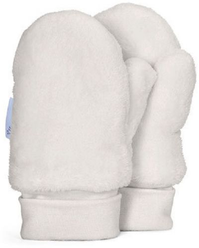 Плюшени детски ръкавици с един пръст Sterntaler - 12-18 месеца, екрю - 1