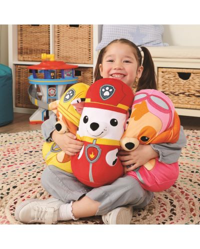 Плюшена играчка Spin Master Paw Patrol - Ръбъл, 30 cm - 3