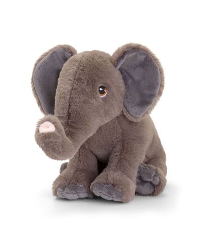 Плюшена играчка Keel Toys Eco - Слон, 25 cm - 1