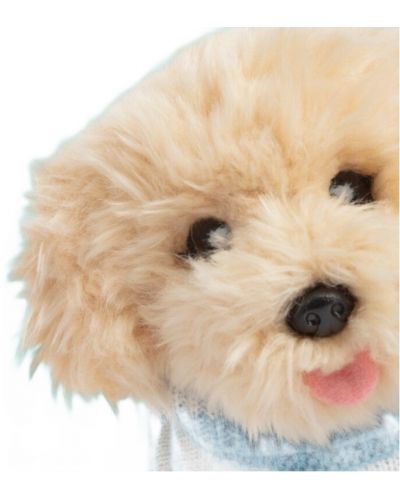 Плюшена играчка Studio Pets - Куче Лабрадудел с блузка, Драскулка, 23 cm - 2