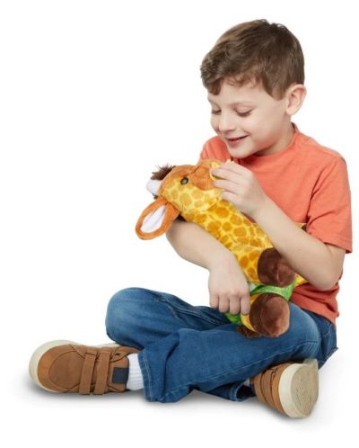 Плюшена играчка Melissa & Doug - Бебе жираф, с принадлежности - 9