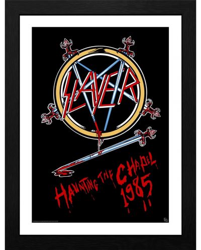 Плакат с рамка GB eye Music: Slayer - Haunting the Chapel - 1