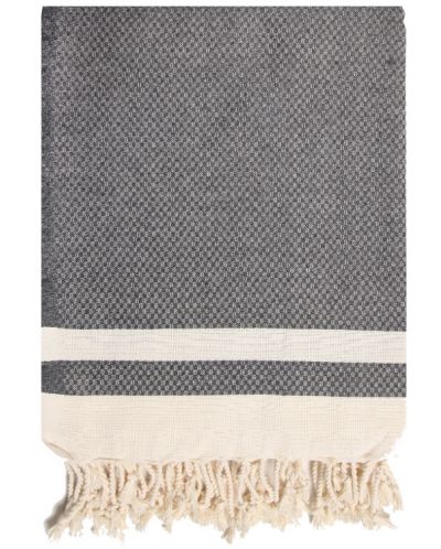Памучна кърпа в кутия Hello Towels - New, 100 х 180 cm, черна - 2