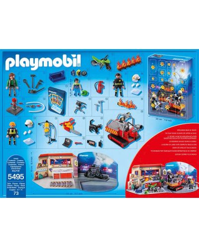 Коледен календар Playmobil – Пожарна команда - 3