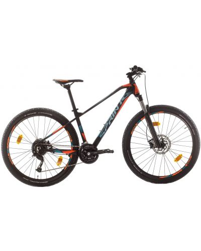 Планински велосипед със скорости SPRINT - Apolon, 27.5", 480 mm, черен/оранжев - 1