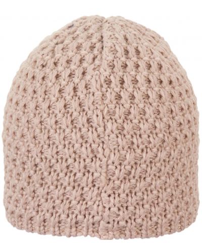 Плетена шапка с поларена подплата - 53 cm, 2-4 г, розова - 3