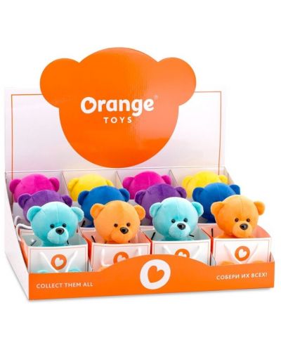 Плюшена играчка Orange Toys - Мече изненада, 15 cm, асортимент - 8