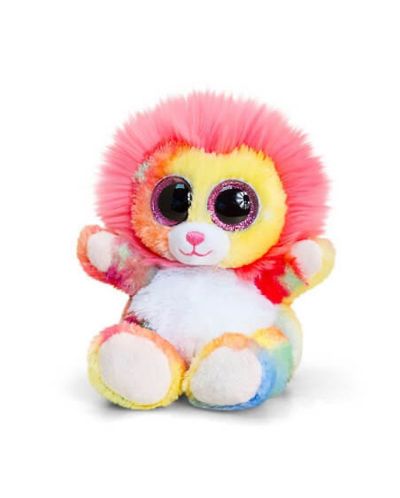 Плюшена играчка Keel Toys Animotsu - Цветно лъвче,15 cm - 1
