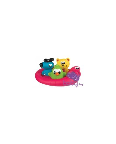 Playgro Плаващи приятеля за баня 3 бр