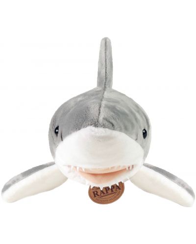 Плюшена играчка Rappa Еко приятели - Бяла акула, 51 cm - 3