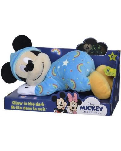Плюшена бебешка играчка Simba Toys - Disney, Mickey Mouse, 30 cm - 3