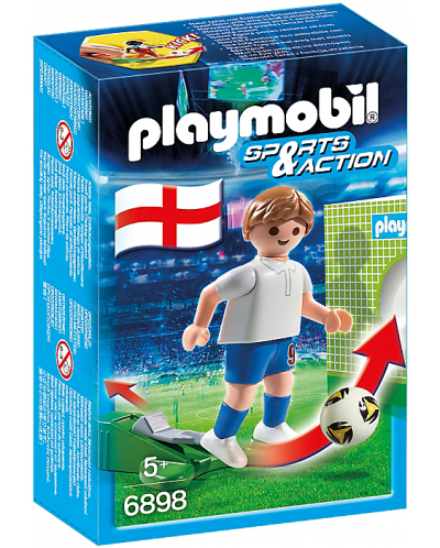 Фигурка Playmobil Sports Action - Футболист на Англия - 1
