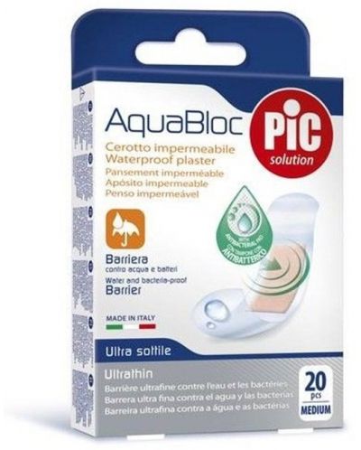 AquaBloc Пластири, Medium, 20 броя, Pic Solution - 1