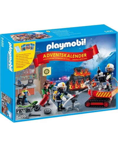 Коледен календар Playmobil – Пожарна команда - 1