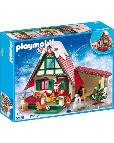 Конструктор Playmobil Christmas - Домът на Дядо Коледа