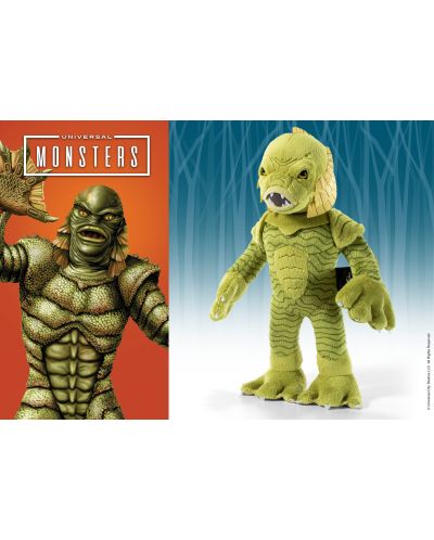 Плюшена фигура The Noble Collection Horror: Universal Monsters - Creature from the Black Lagoon, 33 cm - 3