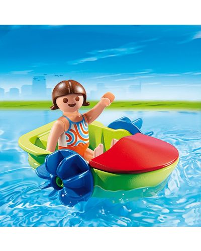 Фигурка Playmobil - Дете с лодка - 3