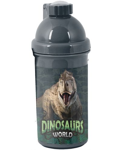 Пластмасова бутилка Paso Dinosaur - 550 ml - 1