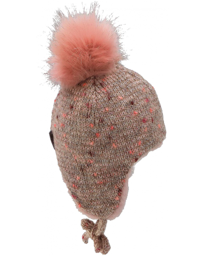 Плетена зимна шапка Sterntaler - Момиче, 55 cm, 4-6 години - 6