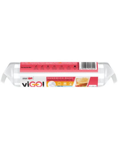 Пликове за сандвичи viGО! - Standard, 17 x 28 cm, 200 броя - 3