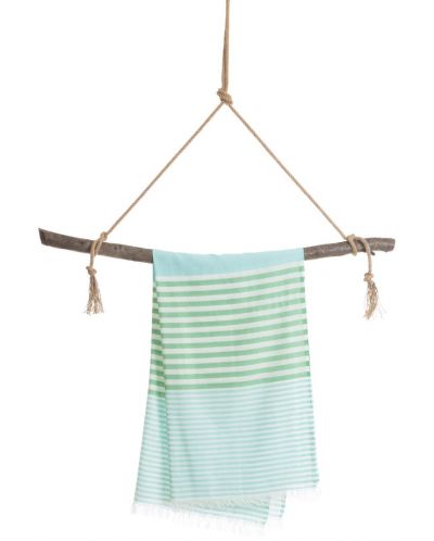 Памучна кърпа в кутия Hello Towels - Bali, 100 х 180 cm, тюркоаз-зелена - 3