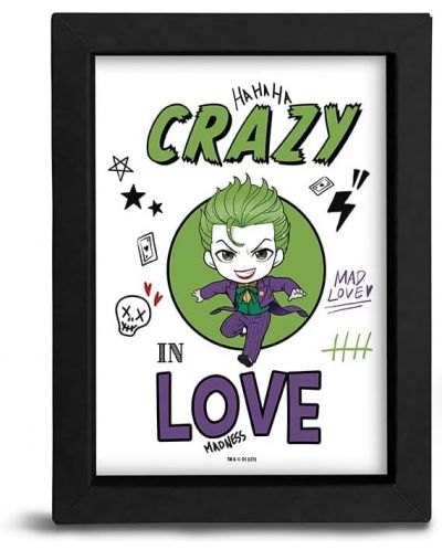 Плакат с рамка The Good Gift DC Comics: Batman - Crazy In Love - 1