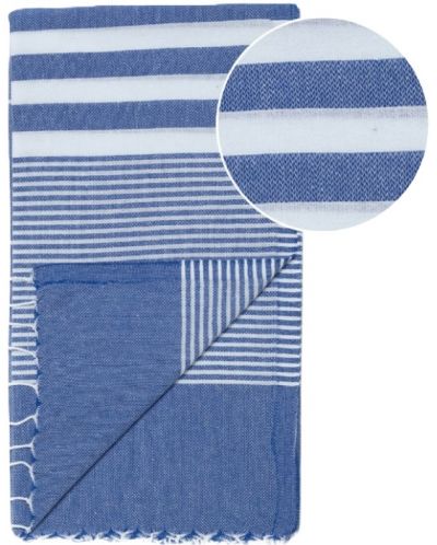 Памучна кърпа в кутия Hello Towels - Malibu, 100 х 180 cm, синя - 2