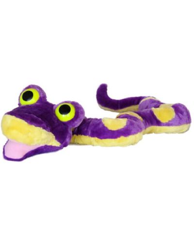 Плюшена играчка Амек Тойс - Змия, лилава, 114 сm - 1