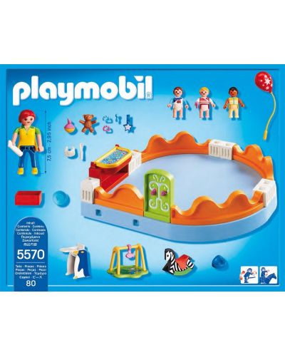 Комплект фигурки Playmobil City Life - Детски кът - 3