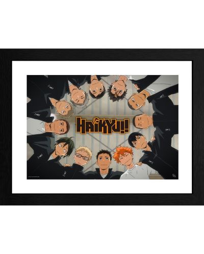 Плакат с рамка GB eye Animation: Haikyu!! - Karasuno Fight - 1