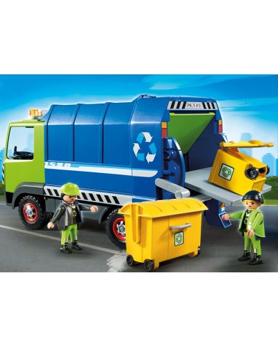 Комплект фигурки Playmobil City Action - Камион за събиране на отпадъци - 3