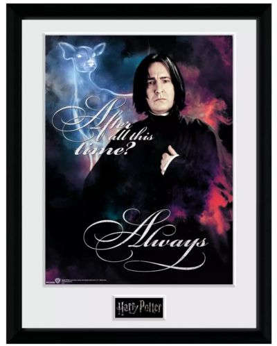 Плакат с рамка GB eye Movies: Harry Potter - Snape Always - 1