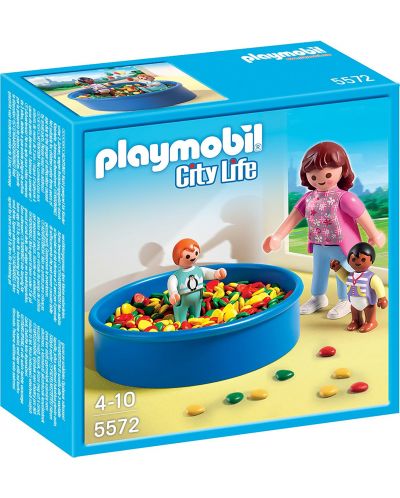 Фигурки Playmobil City Life - Басейн с топки - 1