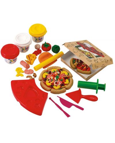 Творчески комплект с пластилин PlayGo Dough – Пица - 2