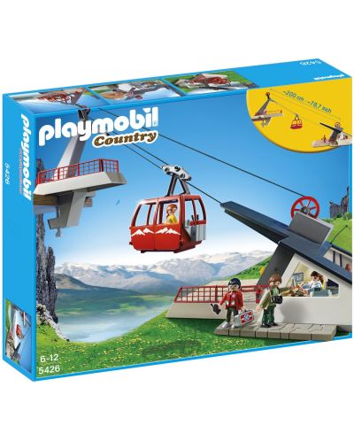 Конструктор Playmobil - Алпийски кабинков лифт