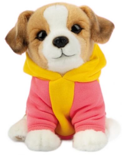 Плюшена играчка Studio Pets - Куче Джак Ръсел със суитшърт, Джаки, 23 cm - 1