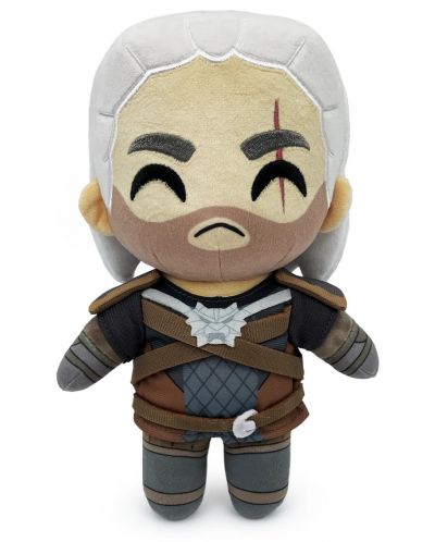 Плюшена фигура Youtooz Games: The Witcher - Geralt, 22 cm - 1