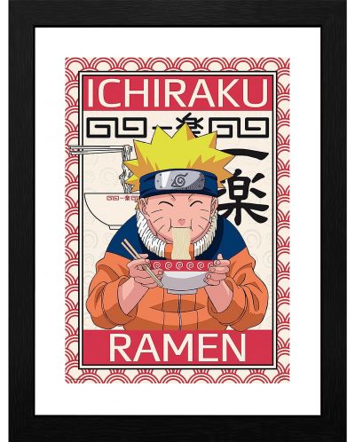 Плакат с рамка GB eye Animation: Naruto - Ichikaru Ramen - 1
