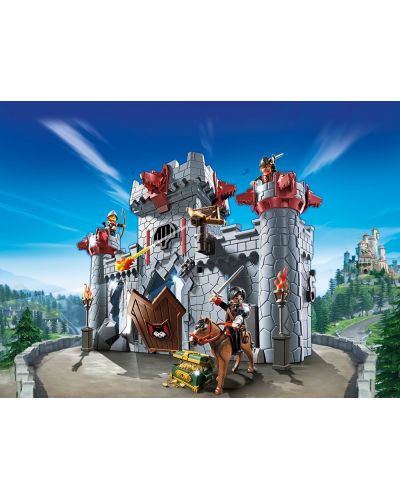 Конструктор Playmobil Super 4 - Преносим замък на Черния барон - 3