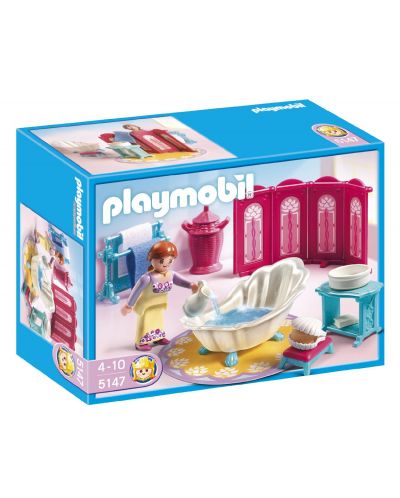 Комплект фигурки Playmobil -Кралска баня - 1