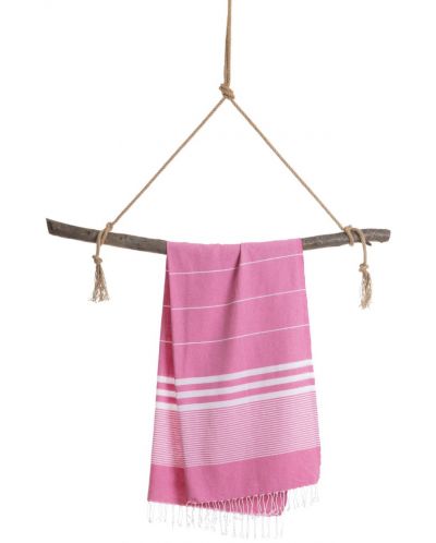 Памучна кърпа в кутия Hello Towels - Malibu, 100 х 180 cm, розова - 3