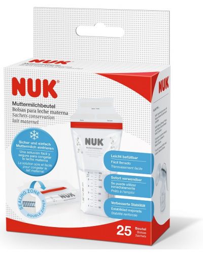 Пликове за кърма Nuk, 25 броя