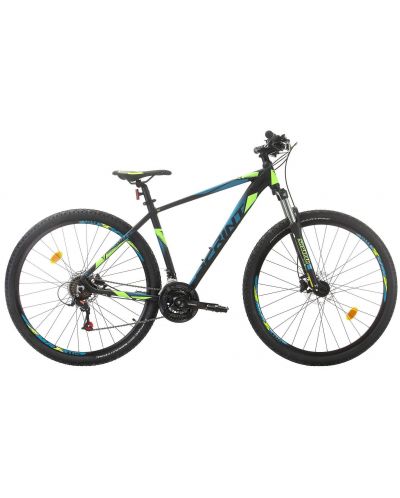 Планински велосипед със скорости SPRINT - Maverick, 29", 440 mm, черен/син - 1