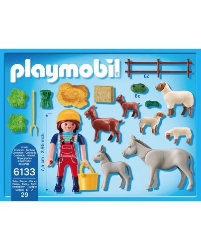 Комплект фигурки  Playmobil Country - Кошара за животни - 2