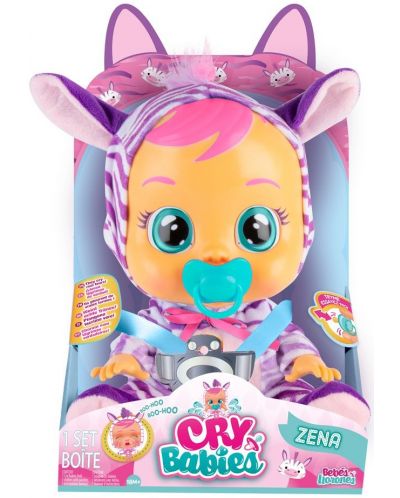 Плачеща кукла със сълзи IMC Toys Cry Babies - Зина - 2