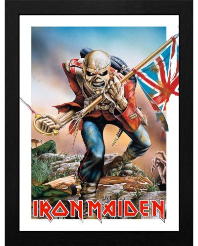 Плакат с рамка GB eye Music: Iron Maiden - Eddie Trooper - 1