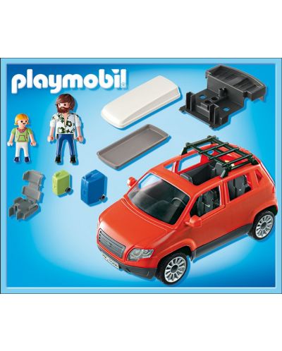 Комплект фигурки Playmobil - Семеен джип - 3